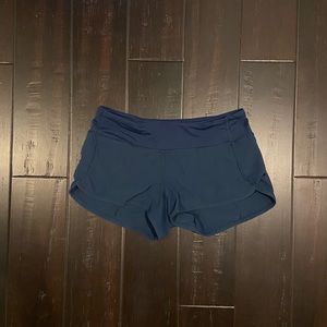 Navy Lululemon shorts